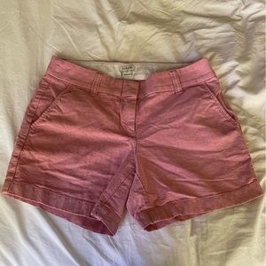 Pinkish-Red JCrew Shorts Women Size 00